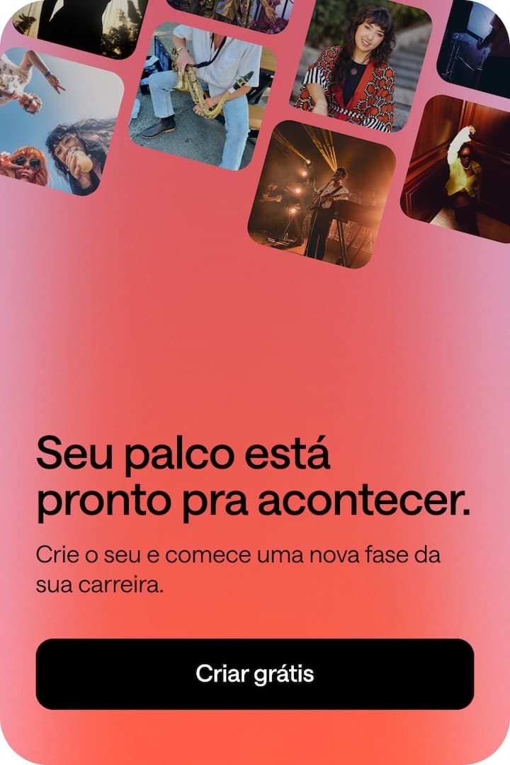 Seu palco está pronto