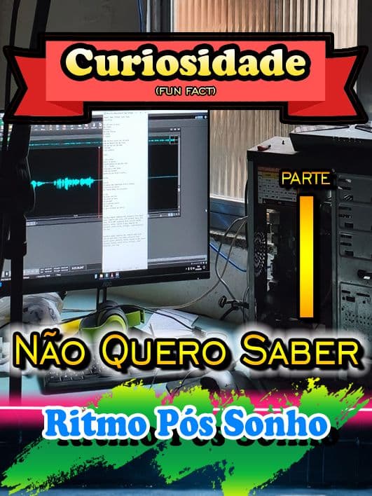 ✌🏾🥰 Hello Amigos! Mantendo a promessa, pra quem pediu (e pra quem já tava esperando), demorou mas veio: Curiosidades sobre como foi a criação de "Não Quero Saber", minha canção mais nova, já disponível lá no Spotify!
Atendendo a pedidos, desde o último quadro de curiosidades, Eu dividi o vídeo pra poder falar melhor, sem correr, sobre os pontos da jornada de concepção da música.
Então, no caso, vem tipo em episódios, todos com o mesmo tempo invés da informação "compressa e corrida". Suave na nave? Então se liga na história!
