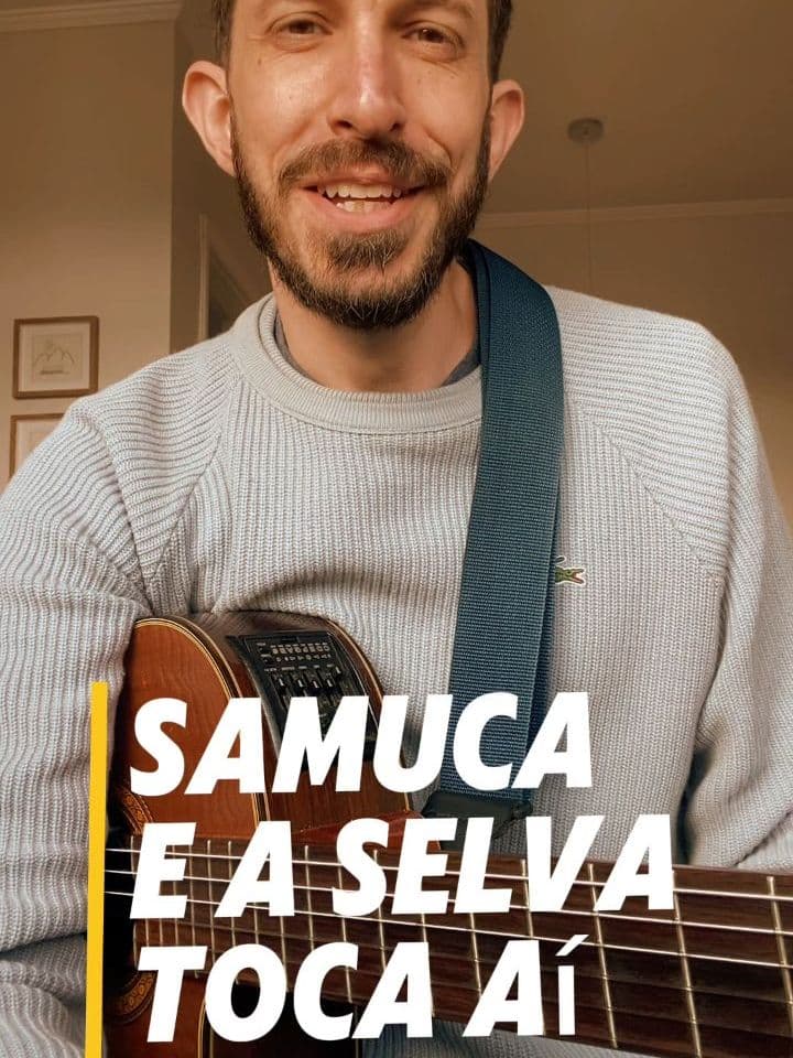 Samuca e a Selva Toca Aí!!
Aulinha especial do nosso guitarrista Allan, ensinando nosso xodózinho Detergente pra você aprender a cantar e também a tocar!