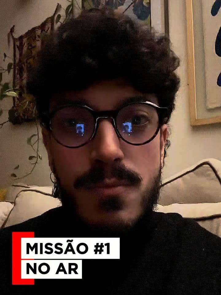 Missão no ar!
A gente conta com vocês!